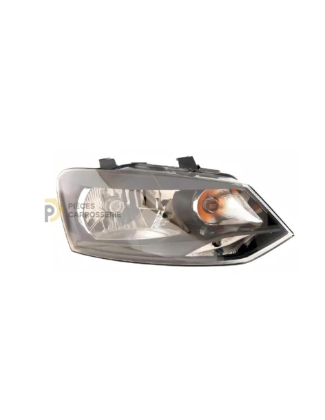 Lampes H4 fond noir pour VOLKSWAGEN POLO V (09/2009-03/2014)
