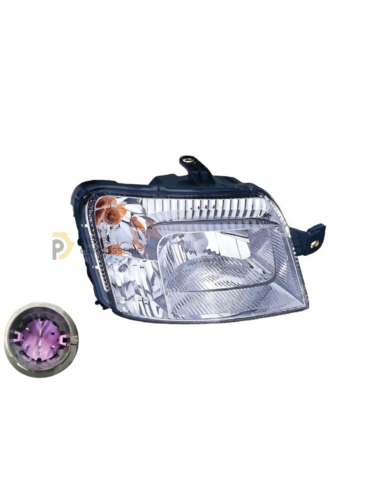 Lampe H4 FIAT PANDA II (09/2003-02/2012) - Réglage électrique