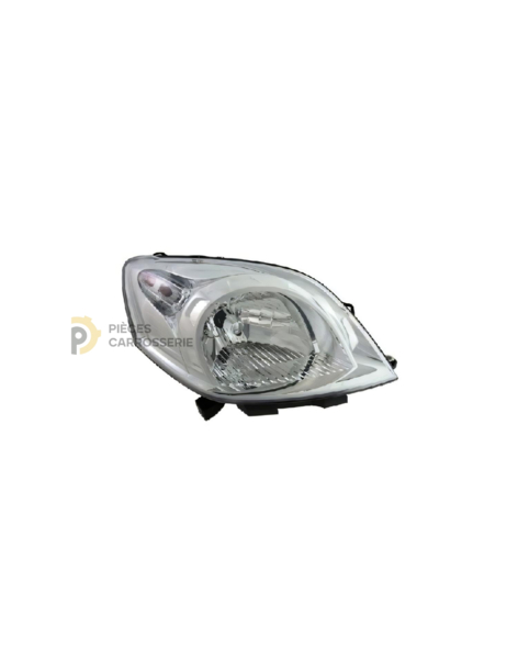 Lampes H4 pour CITROEN NEMO Fourgon avec réglage électrique