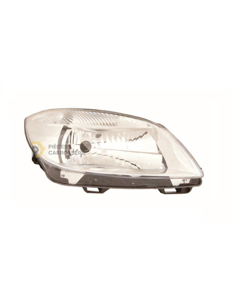 Lampe H4 SKODA FABIA II phase 2, réglage électrique inclus