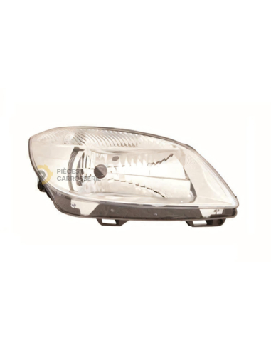 Lampe H4 SKODA FABIA II phase 2, réglage électrique inclus