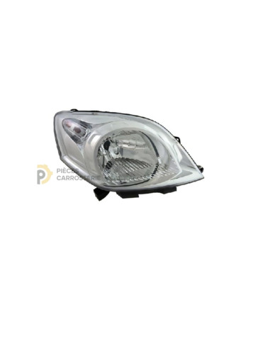 Lampe H4 compatible PEUGEOT BIPPER Fourgon/Tepee, réglage électrique