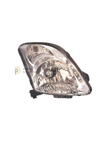 Lampe H4 SUZUKI SWIFT III, chrome, réglage électrique