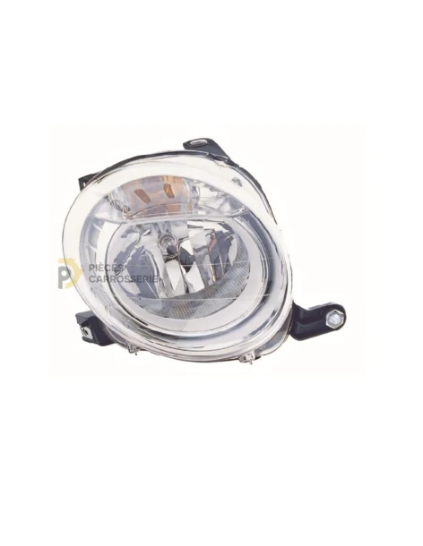 Lampe H7 pour FIAT 500 (07/2007 à 06/2015) - Réglage électrique