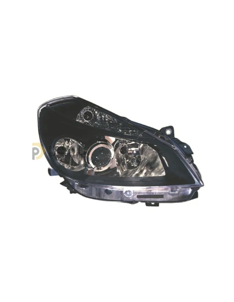 Phare RENAULT CLIO III phase 1 H7/H1 réglage électrique