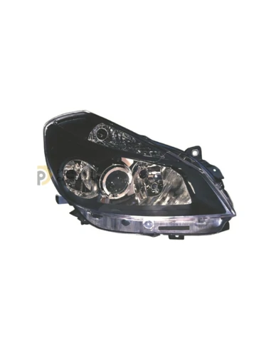 Phare RENAULT CLIO III phase 1 H7/H1 réglage électrique