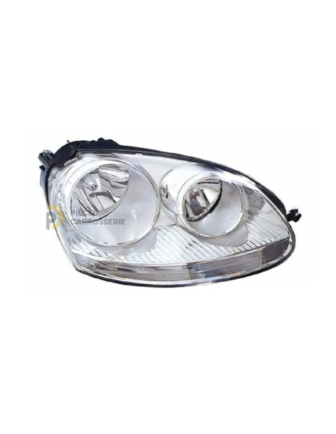 Kit 2 lampes H7 VOLKSWAGEN JETTA III - Fond chrome, réglable