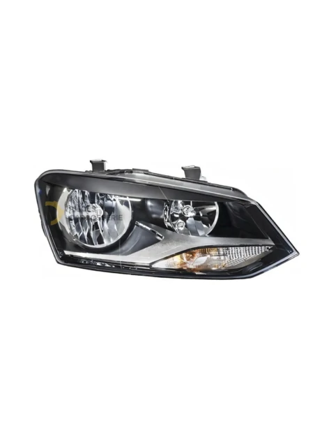 Lampe H7 Hella pour Volkswagen Polo V - Fond noir, réglable