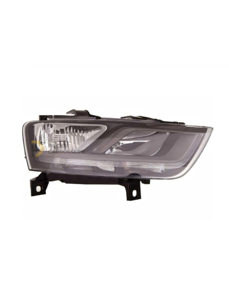 Phare AUDI Q3 I (8U) H7 Électrique Fond Noir - 2011 à 2015