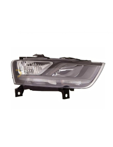 Phare AUDI Q3 I (8U) H7 Électrique Fond Noir - 2011 à 2015