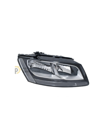 Audi Q5 I Phase 1 : Phares H7 Électriques Fond Noir 10/08-08/12