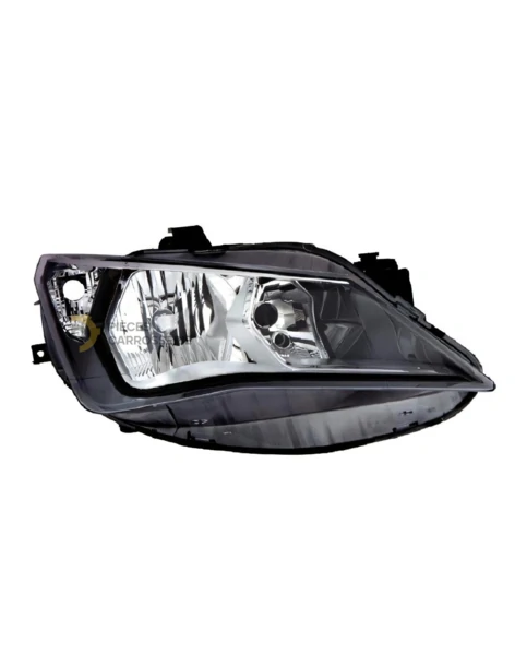 Phares H7 SEAT IBIZA IV phase 2 et 3, fond noir, réglables