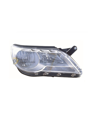 Projecteurs H7 pour Volkswagen Tiguan I - Réglage électrique