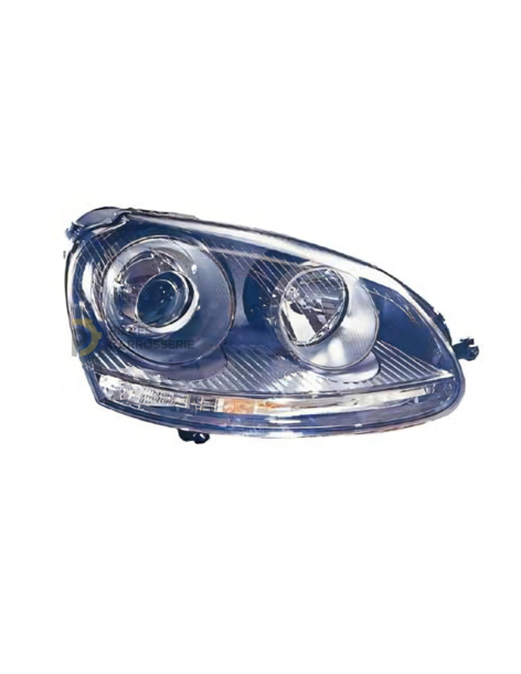 Lampe Xénon D2S + H7 pour VOLKSWAGEN GOLF 5 (03-08)