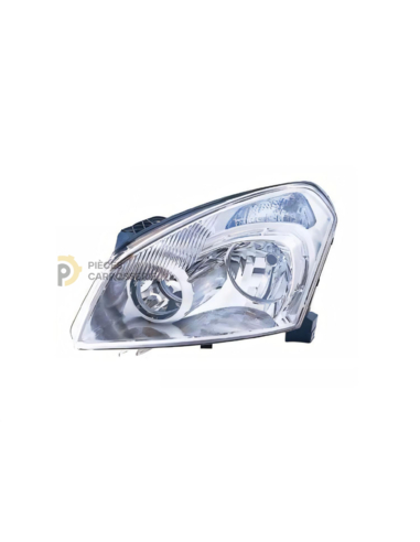 Phare H7 pour NISSAN QASHQAI I et +2 I, réglage électrique