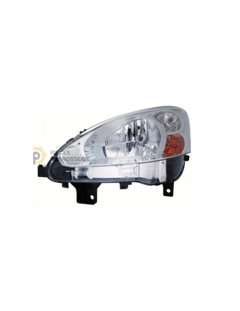 Lampe H4 compatible PEUGEOT PARTNER II - réglage électrique