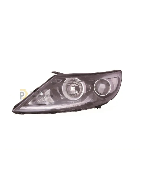 Phare noir LED H7 & PY21W compatible KIA SPORTAGE III 2010-2016