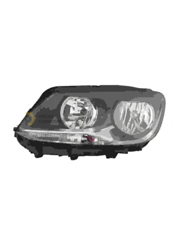 Phare H7/H15 pour VW Caddy III phase 2 - Électrique Noir