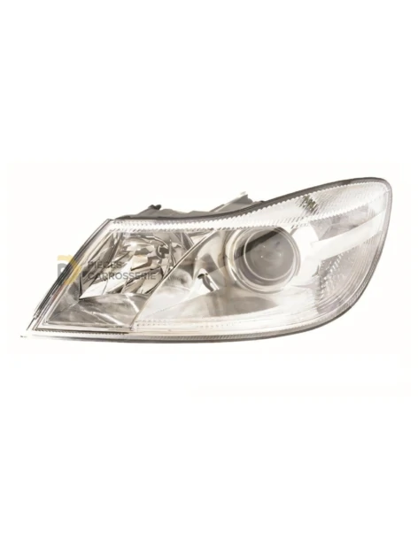Lampes H1 et H7 pour SKODA OCTAVIA II 10/08-02/13, fond chrome