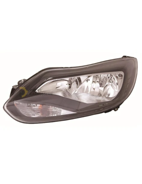 Lampes H1 & H7 pour Ford Focus III (2011-2014) - Fond noir