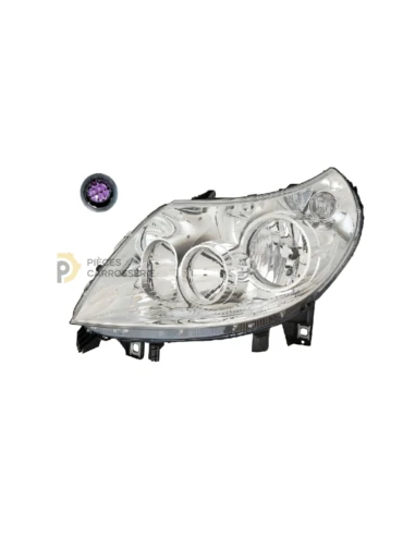 Kit éclairage FIAT DUCATO III H7/H1, réglage électrique