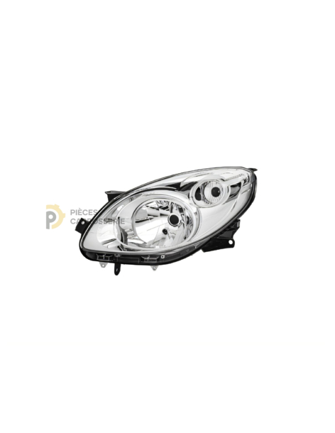 Lampe H4 Hella pour RENAULT TWINGO II avec réglage électrique
