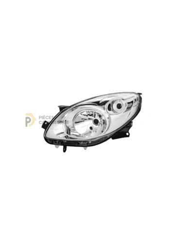 Lampe H4 Hella pour RENAULT TWINGO II avec réglage électrique