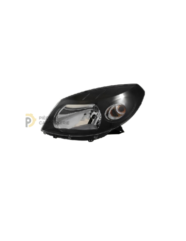 Lampe H4 pour Dacia Sandero I & Stepway I - Cuvelage noir