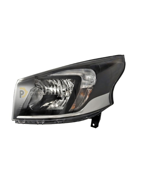 Lampe H4 pour OPEL VIVARO II (09/14-08/19) avec feu diurne