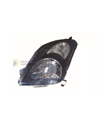 Lampe H4 SUZUKI SWIFT III, fond noir, réglage électrique