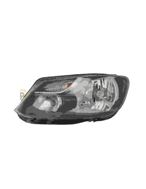 Lampe H4 pour VOLKSWAGEN CADDY III phase 2 - Électrique noir