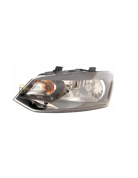 Lampes H4 pour VOLKSWAGEN POLO V - Fond noir, réglage électrique