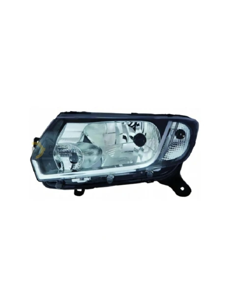 Lampe H4 pour Dacia Sandero II - Feu diurne, fond noir