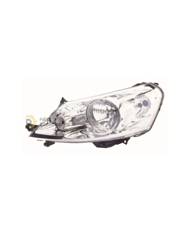 Lampe H4 PEUGEOT EXPERT II, réglage électrique inclus
