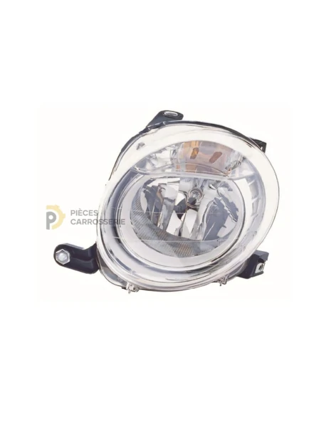 Lampe H7 pour FIAT 500 (07/2007-06/2015) avec réglage électrique