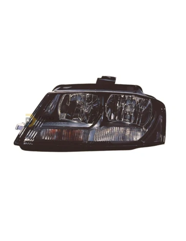 Phare AUDI A3 II (8P) 3/5 portes H7 noir - réglage électrique