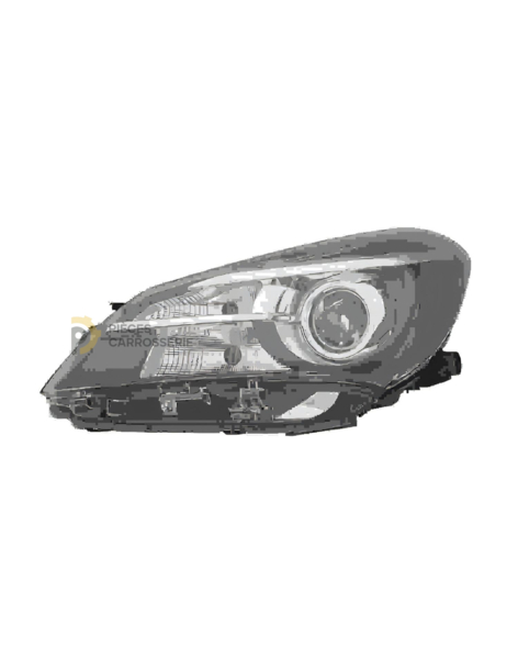 Lampe xénon HIR2 pour Toyota Yaris III 5 portes (14-17)