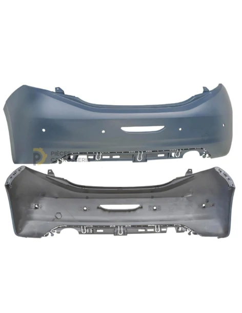 Pare-chocs PEUGEOT 208 I, à peindre, compatible phase 1 & 2