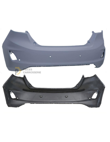 Pare-chocs avant FORD FIESTA MK7 à peindre, 4 trous capteurs