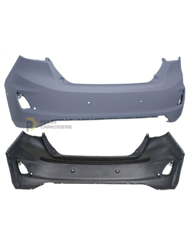 Capot pour FORD FIESTA MK7 - Préparé, à peindre, 6 trous capteurs