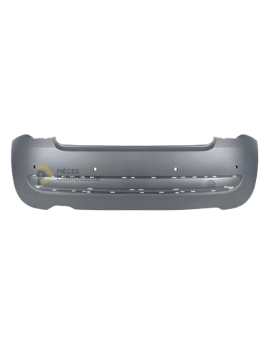 FIAT 500 - Pare-chocs à peindre, compatible 07/2007-06/2015