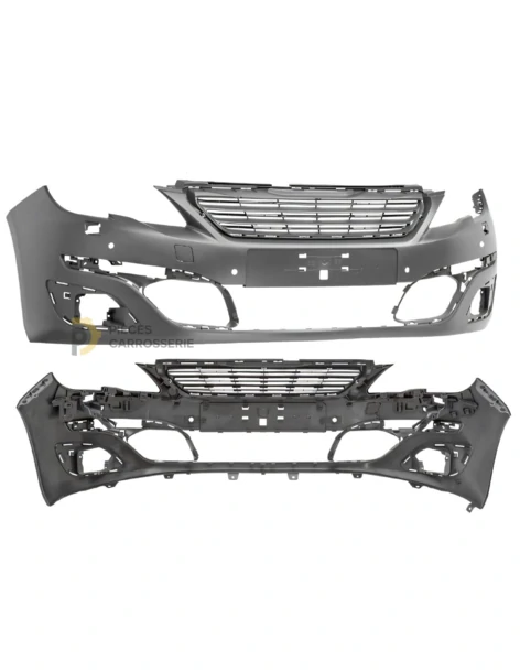 Pare-chocs PEUGEOT 308 II (10/13-05/17) à peindre - compatible
