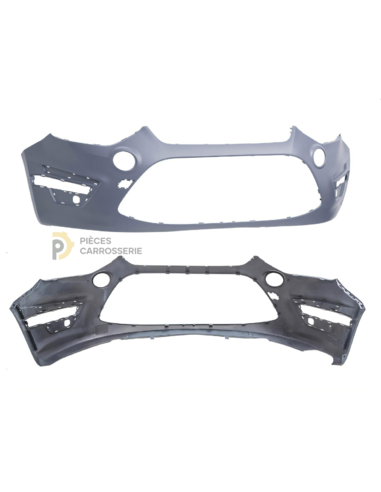 Ford S-MAX I phase 2 : Pare-chocs à peindre, nu, sans grilles