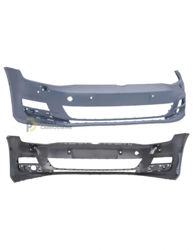 Pare-chocs VOLKSWAGEN GOLF 7 à peindre, compatible 11/2012-01/2017