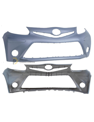 TOYOTA AYGO I phase 3 : Pare-chocs à peindre, 2012-2014