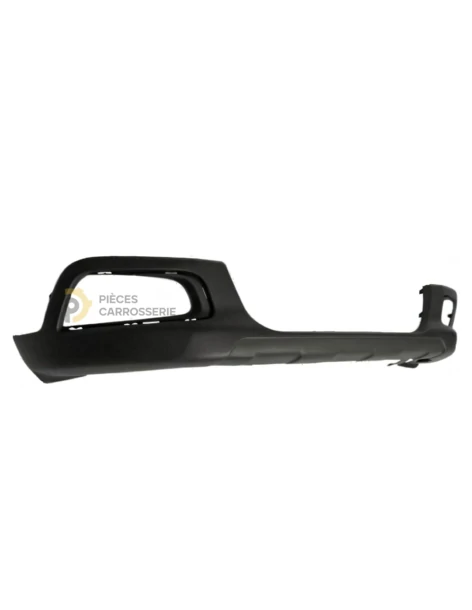 Pare-chocs Peugeot 2008 I noir, sans trous - Modèles 2013-2019