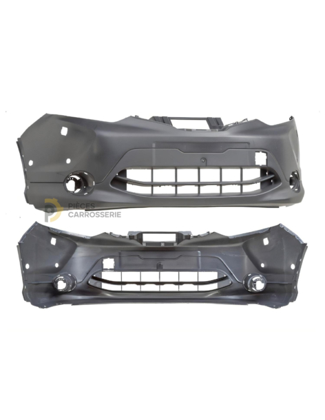 Nouveau Pare-chocs NISSAN QASHQAI II 2014-2017 Noir avec capteurs