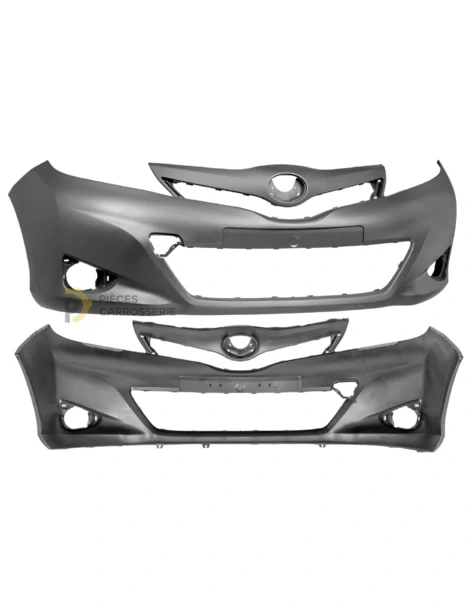 Capot noir sans apprêt compatible TOYOTA YARIS III 2011-2014