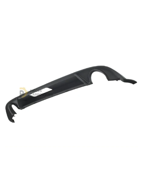 Double échappement noir compatible VOLKSWAGEN GOLF 7 GTI 2017-2019