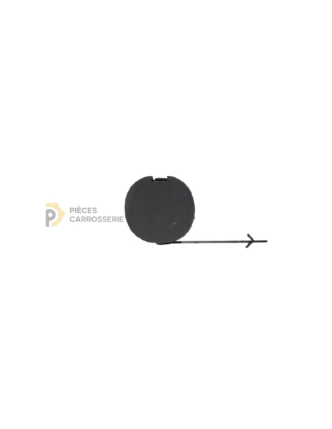 Cache crochet remorquage FIAT 500L (10/12-05/17) - Avant